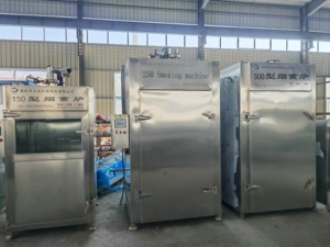 Fumeur Commercial Électrique Chaud <span class=keywords><strong>Froid</strong></span> pour Poisson, Saucisse, Pieds de Poulet Fumé, Tofu Séché, Fumage et Séchage de Viande - Product Image 2