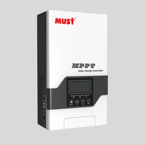 MUSTソーラー充電12V 24V 48V mpptコントローラーソーラー充電コントローラー60A 80A100Aソーラーバッテリー電圧充電器在庫あり