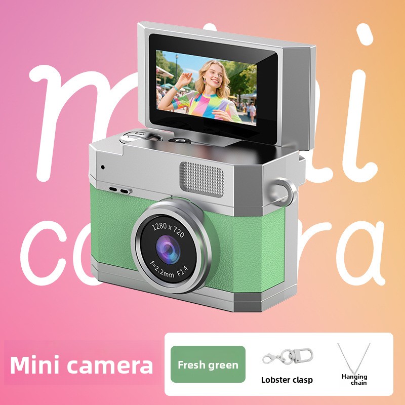 LK026 Fresh Green-Flip Screen ไม่มีช่องใส่การ์ด