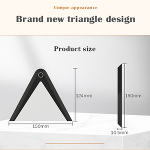 Dc 12V bề mặt gắn tùy chọn tay sóng tam giác hình dạng LED nhà bếp dưới tủ chiếu sáng - Product Image 2