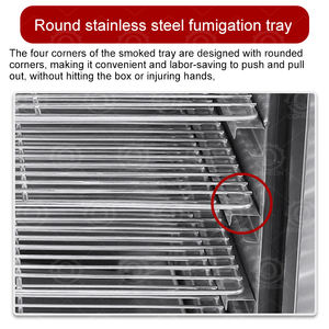 DE QDMECHステンレス鋼魚スモーキングオーブン肉喫煙機インテリジェンス肉魚鶏スモークマシン - Product Image 3