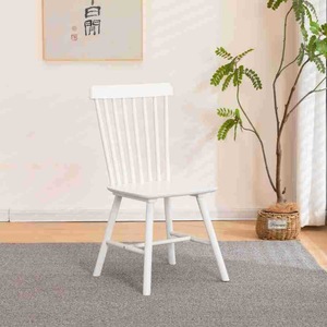 Chaises de salle à manger en <span class=keywords><strong>bois</strong></span> massif de style <span class=keywords><strong>scandinave</strong></span> avec finition <span class=keywords><strong>blanche</strong></span> pour la maison, les bars <span class=keywords><strong>et</strong></span> les banquets d'hôtel (vente en gros) - Product Image 2