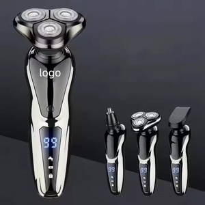 Afeitadora Multifunción 3 en 1 para Hombre, Recargable por USB, Máquina de Afeitar Electrónica Rotativa, Resistente al Agua IPX6 - Product Image 2