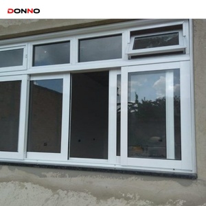 Fenêtre coulissante de maison insonorisée moderne personnalisée isolation thermique et froide fenêtre coulissante en aluminium à double vitrage - Product Image 2