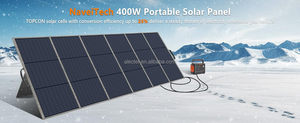 300W/600W <b>Portable</b> Foldable <b>Solar</b> <b>Panel</b> 25% High Efficiency <b>Solar</b> Charger with Kickstands Compatible with Power Station Camping - Product Image 5