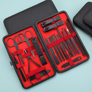 ชุดทำเล็บมือและเล็บเท้า 2026 New YD 7/10/15/18/24 ชิ้น/ชุด  ชุดตัดเล็บสแตนเลส  พร้อมกล่อง PU - Product Image 5