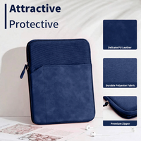 Housse de Transport Rembourrée et Étanche pour Tablette 9-11 Pouces, Étui de Protection iPad avec Pochette de Rangement Organiseur Électronique pour iPad Pro/Air/Mini