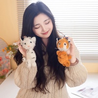 Jouets en peluche en gros d'usine : Adorables éléphants en peluche, porte-clés doux en peluche pour enfants