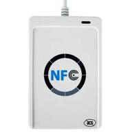 Lecteur RFID NFC blanc Smart Card USB Communication ISO14443A/B ACR122U lecteur HF RIFD