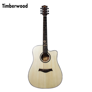 OEM <span class=keywords><strong>guitarra</strong></span> 40 pulgadas corte madera <span class=keywords><strong>guitarra</strong></span> acabado mate abeto sapele de vuelta/lado <span class=keywords><strong>guitarra</strong></span> acústica - Product Image 3