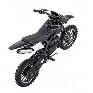 Motocicleta Todoterreno <span class=keywords><strong>de</strong></span> <span class=keywords><strong>Gasolina</strong></span> <span class=keywords><strong>para</strong></span> <span class=keywords><strong>Niños</strong></span>, Diseño Minimalista Totalmente Negro, Menos <span class=keywords><strong>de</strong></span> 50cc, 35 km/h, Carrocería Impermeable, <span class=keywords><strong>para</strong></span> Actividades al Aire Libre - Product Image 2