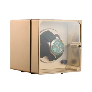 Automatic watch winder safe Luxury High quality metal GYRO watch winder box 1 slot various color