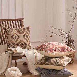 High Quality Jacquard Throw Pillow <strong>Cover</strong> Cotton Linen Pillow <strong>Cover</strong> Pillow Cases <strong>Rectangular</strong> <strong>Cushion</strong> <strong>Cover</strong> - Product Image 5