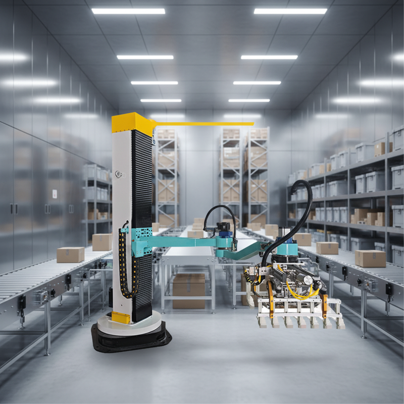 Factory Supply Industrial Column Robot Palletizer