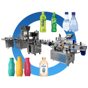 ORME Spray 250ml 500ml Glass Bottle Automated Filler Water Fill and Capping Machine with Certificate