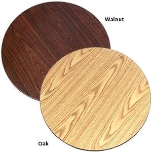 Table à manger ronde moderne et traditionnelle en métal avec plateau en bois, pour usage hôtelier, finition personnalisée, mobilier commercial - Product Image 4