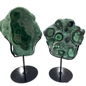 Pierres naturelles <span class=keywords><strong>de</strong></span> haute qualité, cristal <span class=keywords><strong>de</strong></span> <span class=keywords><strong>malachite</strong></span>, coupe irrégulière, ornement, artisanat en cristal sculpté pour <span class=keywords><strong>la</strong></span> décoration - Product Image 5