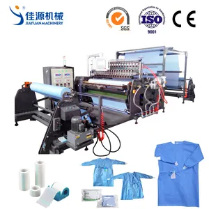 Đầy đủ-tự động thoáng khí PE phim bé tã làm hotmelt máy sơn cho nệm/Y tế Pad - Product Image 2