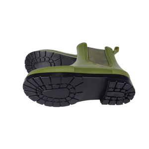 Bottes Chelsea tendance à imprimé artistique en PVC imperméable et antidérapant pour femmes, bottes <span class=keywords><strong>de</strong></span> <span class=keywords><strong>chasse</strong></span>, bottes <span class=keywords><strong>de</strong></span> jardinage en plein air - Product Image 2