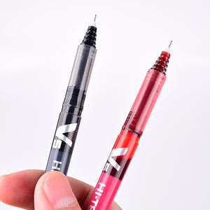 1ชิ้น V5 0.5มิลลิเมตรระบบตลับหมึกรีฟิลปากกาลูกลื่น/ตลับหมึกสีแดง/สีฟ้า2สีที่มีอยู่ - Product Image 5