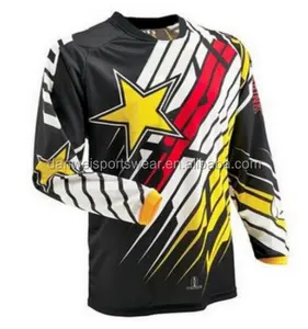 6XL a maniche lunghe giovani motocross abbigliamento da corsa jersey SHIRT