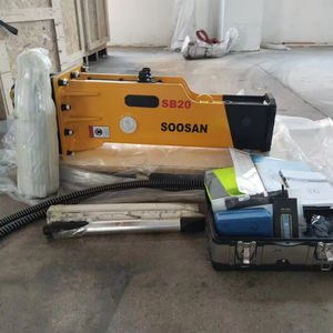 SOOSAN SB20 brise-roche hydraulique pour la démolition de Construction tunnel travaux routiers généraux nouvelle condition Mini pelle ciseau noyau - Product Image 1