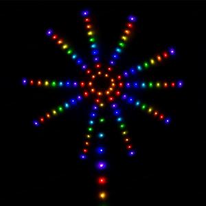 Lumières de feux d'artifice RGB à haute luminosité, à éclat uniforme, faible consommation d'énergie, USB 5V, pour les fêtes, Noël, Nouvel An, décoration de la maison - Product Image 5