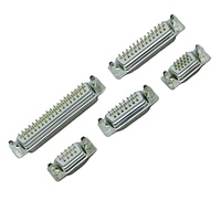 Conector D-Sub hembra de doble fila serie HDR 15P personalizado, conectores de nuevo diseño para equipos audiovisuales
