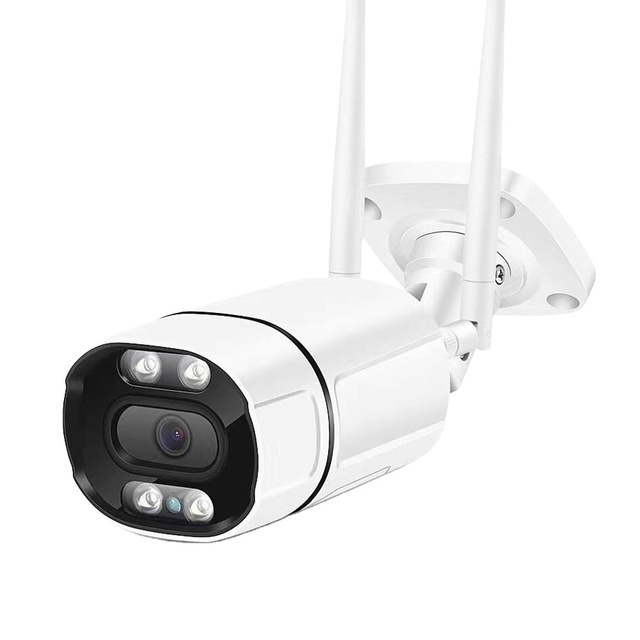 IR Night Vision Two Way Audio WiFi 2MP HD CCTV Camera Tuya Smart Waterproof WiFi Bullet Camera for Home Security PST-C17A-2MP