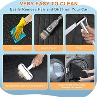 Housse de siège de voiture pour chien en coton Oxford durable, imperméable, antidérapante, protection UV IR, utilisation quatre saisons, ajustement universel