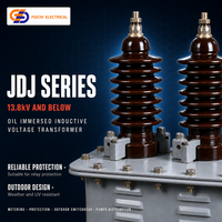 Transformateur de Potentiel Moyenne Tension Monophasé Immergé dans l'Huile 13,8 kV Série JDJ Extérieur à Enroulement en Cuivre Inductif pour Réseau Électrique