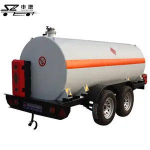 Mobile 3500L Tanker Trailer Small Fuel Bowser