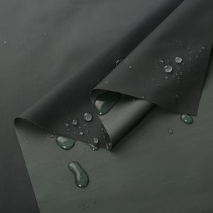 100% Polyester / <strong>Nylon</strong> Taffeta Fabric with PVC Coating Water Resistant for <strong>Raincoat</strong> - Product Image 1