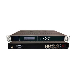Modulador de RF DVB-C iQ4 de Banda Completa 96-864MHz 32-en-1, Compatible con Entrada <span class=keywords><strong>IP</strong></span> HLS/HTTP/SRT, Gestión Web <span class=keywords><strong>para</strong></span> <span class=keywords><strong>TV</strong></span> por Cable en Hoteles - Product Image 1