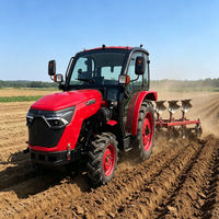 Tractor Agrícola Compacto de 80HP con Cabina |   Tractor Diésel Serie TB 4x4 con Diseño de Baja Altura al Suelo para Operaciones en Huertos