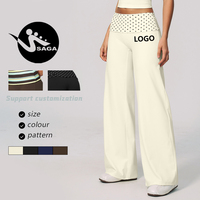 Pantalones Deportivos Personalizados de Fabricante, Control de Abdomen, Estilo Retro, Yoga, Patchwork, Deportivos, Gimnasio, con Puntos, Profesionales, de Pierna Recta