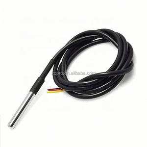 Sonda de Temperatura DS18B20 de Acero Inoxidable a Prueba de Agua con Cable, Sensor de Temperatura Digital para Diversas Aplicaciones - Product Image 1