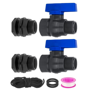 Valvola di intercettazione a risparmio idrico in PVC con filettatura interna/esterna <span class=keywords><strong>GHT</strong></span> 3/4 standard USA per tubi da giardino, per uso transfrontaliero - Product Image 5