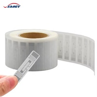 Etiqueta Inteligente UHF Pasiva RFID de 860~960 MHz, Etiqueta RFID UHF de Larga Distancia de Lectura, Etiqueta Adhesiva RFID Pasiva