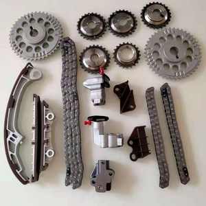 Kit de cadena de distribución Vq20 Vq30 para motor x-trail Pathfinfer Bassara Cabstar Terrano VQ30DE VQ20DE 13028-31u00 13070-31u10 - Product Image 1