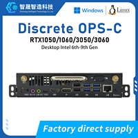 OPS - Carte graphique dédiée Intel I3/i5/i7 - Processeur 8e/9e génération avec GTX1050, double DDR4, M.2 SATA, DP, Type-C pour tableau blanc interactif éducatif