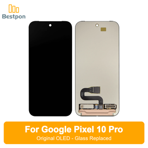 Repuesto de Pantalla OLED para Google <span class=keywords><strong>Pixel</strong></span> 10 Pro, Panel Original + Cristal Reemplazado, Control de Calidad de 12 Puntos - Product Image 1