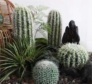 Panel <span class=keywords><strong>de</strong></span> Pared con Plantas Artificiales, Adornos <span class=keywords><strong>de</strong></span> Pared con Flores Artificiales Grandes, Puertas con Flores Artificiales, Plantas <span class=keywords><strong>de</strong></span> Cactus Artificiales - Product Image 4