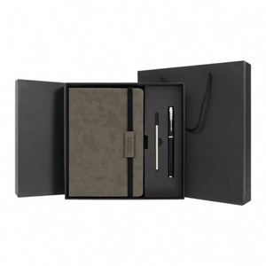 Wholesale School Engravable A4 Size Notebook With Graph Paper and Pen Set for Writing - Product Image 4