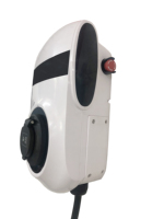 Estación de Carga para Vehículos Eléctricos AC, 16A 32A, Tipo 2, Estándar Europeo, Cargador EV con Funciones Completas OCPP 1.6j, 22KW 230V/400V, Nueva Energía