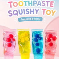Jouets anti-stress, jouets à presser, squishies, jouet à presser en forme de dentifrice, balle anti-stress, jouet anti-stress amusant pour enfants