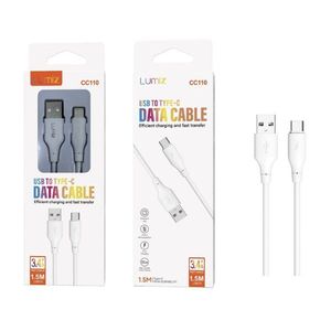 Câble de données Lumiz USB vers Type C 1,5 m 3,4 A pour charge rapide et transfert - Product Image 2