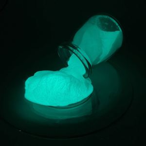 JPB-398 1kg phosphor zieren des Aquamarin-Blau-Pigment pulver Long Afterglow Glow in the Dark für Leder für Leder pigmente - Product Image 6