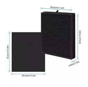 Bộ lọc HEPA thay thế Aerio-300 Tương thích với máy lọc Aerio-300 Zigma, 2 bộ lọc HEPA hiệu quả cao + 2 bộ lọc carbon - Product Image 2