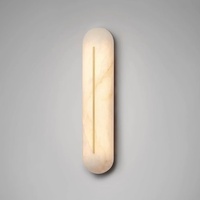 Applique murale LED en marbre naturel et cuivre, design nordique de luxe moderne, 2700K doux, 220V, pour salon et chambre à coucher XH-6886